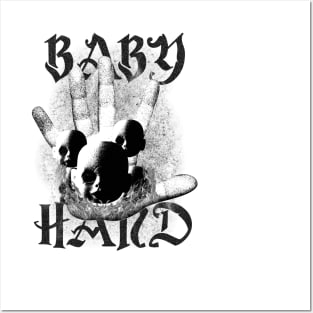 Baby Hand Streetwear T-shirt Posters and Art